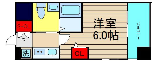 クリスタルグランツ大阪センターSt．の間取り