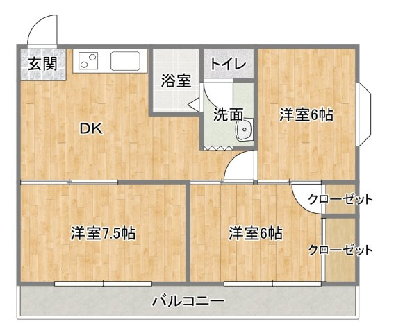 ニューL&Gマンションの間取り