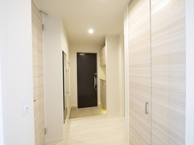 サンライズヒルの玄関|きれいな玄関です