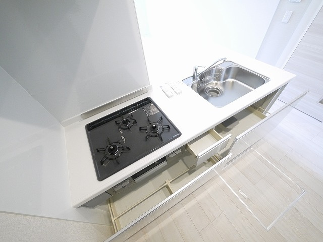 サンライズヒルのキッチン|使いやすいキッチンです