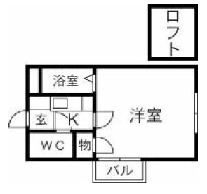 【間取り】 | サクセスハイツ春日