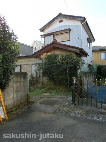 大和田新田　売地の外観|大和田新田　売地　建物解体更地渡し　実測130.29㎡（39.41坪）東側４ｍ公道面
