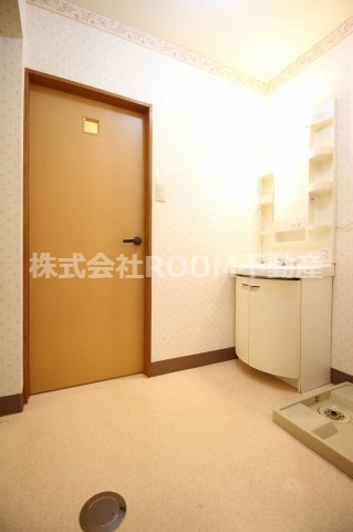 金田マンションゆきらの洗面所|脱衣スペースもあります