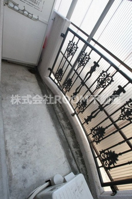 宮丸マンションきらはのバルコニー|お洗濯にも便利なバルコニー付き