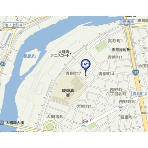 岐阜市青柳町７丁目の駐車場の外観