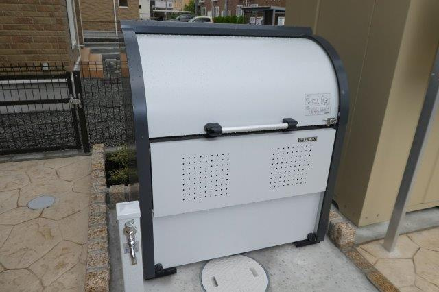 倉敷市茶屋町のアパートのその他共用部分|敷地内ゴミST・当番なし。