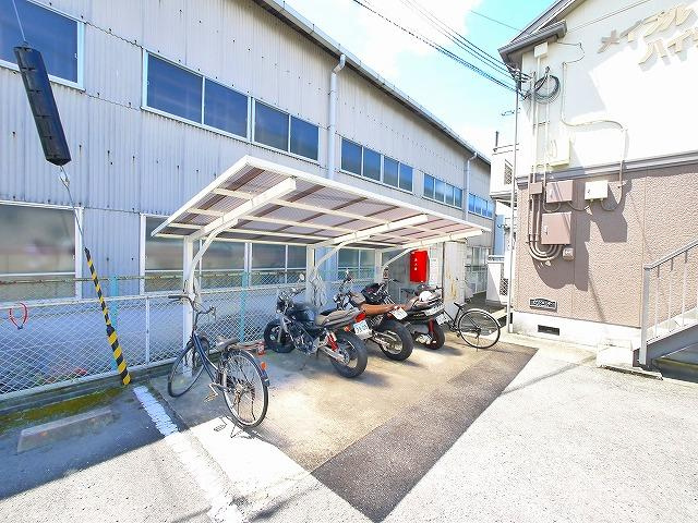 メイプルハイツのその他共用部分|自転車置き場