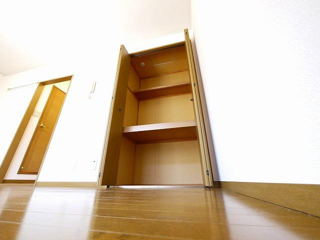 メイプルハイツの収納|こまごまとしたものを収納できそうですね