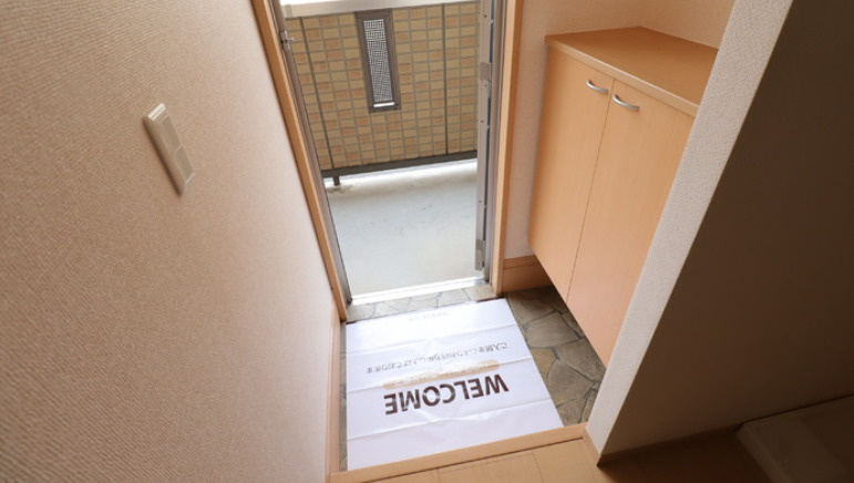 コモド元住吉の玄関