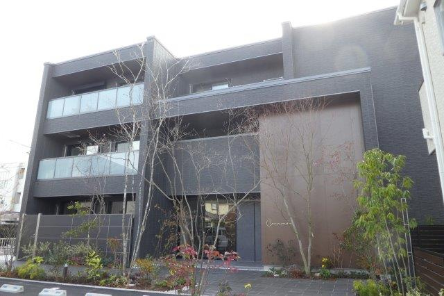 倉敷市西中新田の賃貸マンションの外観