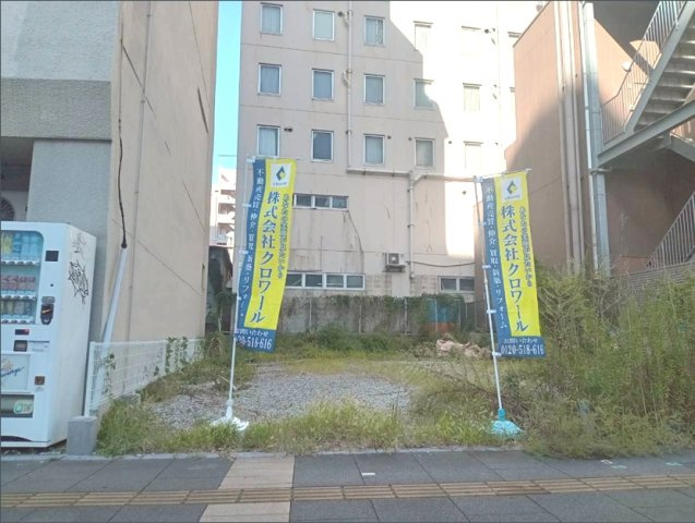 堺市堺区竜神橋町　土地の前面道路含む現地写真