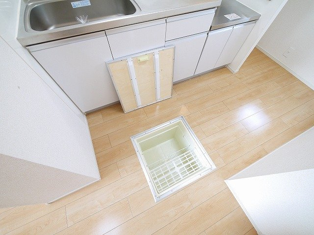 ＤＫⅡの収納|調味料などを収納できます