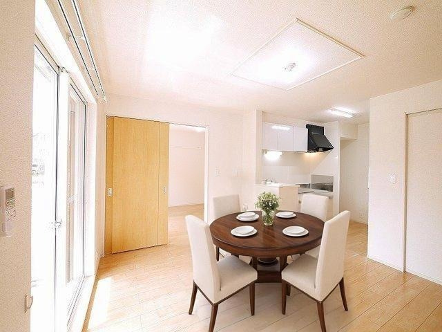 ＤＫⅡの居間・リビング|CGで家具等を配置したもので家具等は含まれません