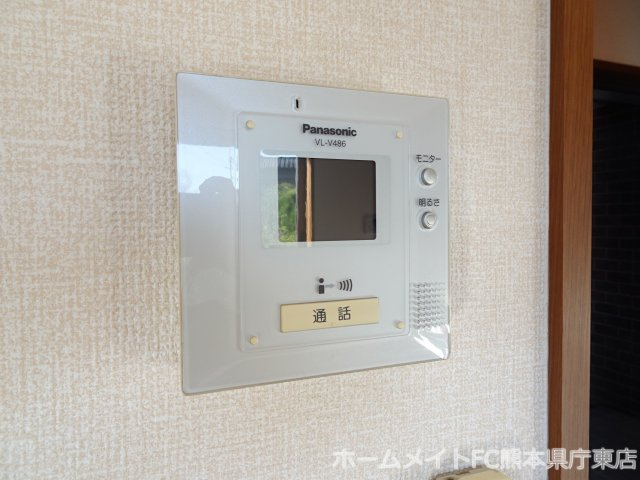 熊本市中央区黒髪６丁目のアパートのセキュリティ