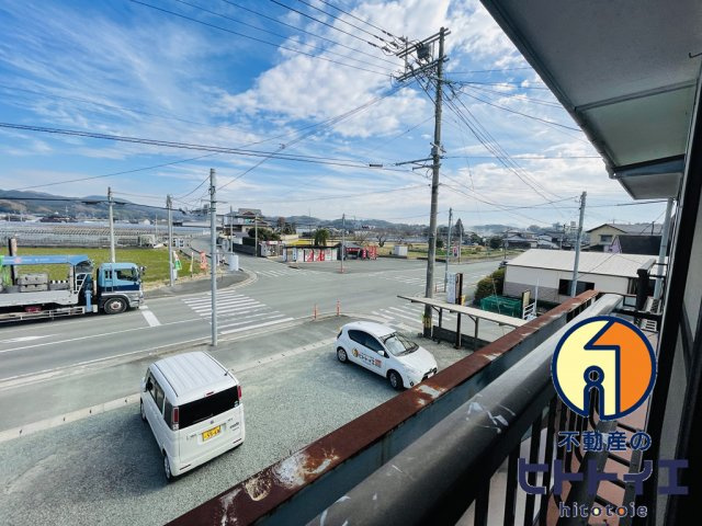 パールコーポの駐車場