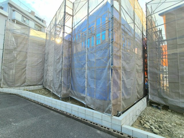 -sun court-サンコート-小倉北区黒原3丁目の外観|現地撮影　撮影日　R4,2,11【-sun court-サンコート-小倉北区黒原3丁目15号地】