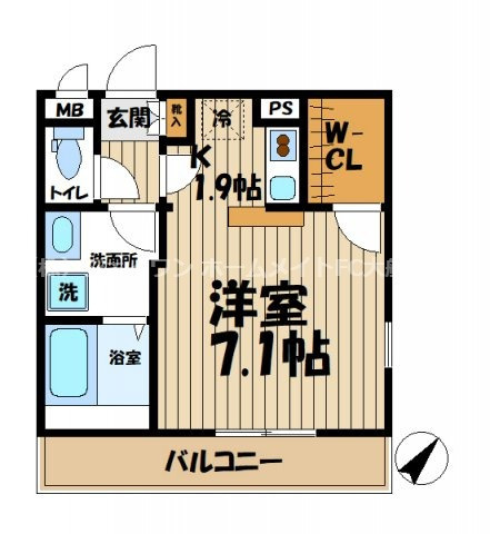 【間取り】 | ソレジオ鎌倉Ⅱ | 間取図
