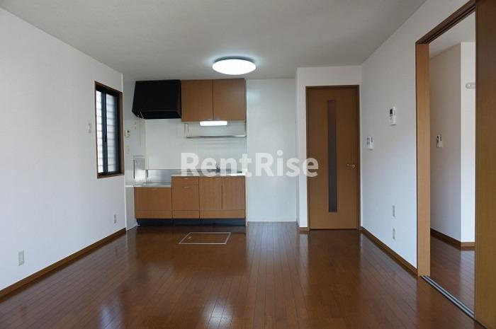 フローラティＡ・Ｂ Ａの居間・リビング|Ａ１０２ ＬＤＫ