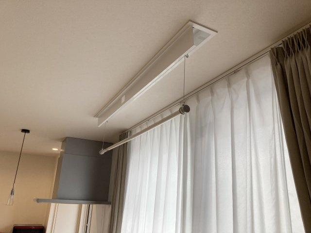 前橋市小相木町　積水ハウス施工　平屋中古住宅のその他|室内物干し（自動）