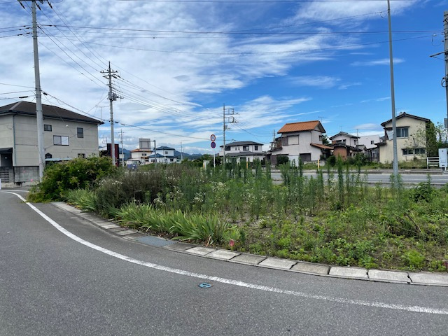藤岡市上大塚　土地300の外観|外はこのようになっています