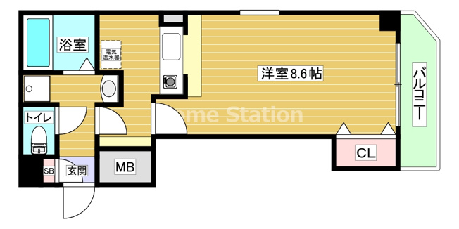 【間取り】 | プレアデス野田