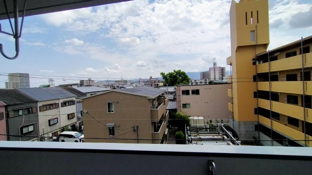 鶴見ハイツの展望|バルコニーからの展望です。