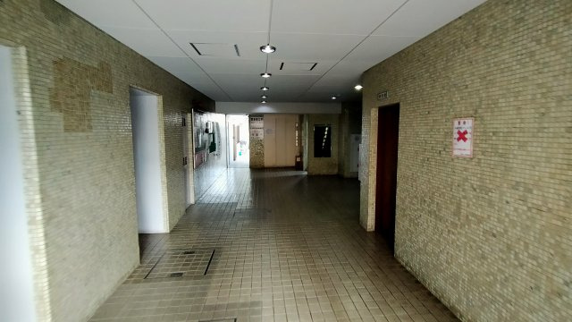 鶴見ハイツのその他共用部分|ロビーです。