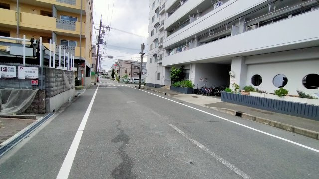 鶴見ハイツの周辺|周辺道路です。