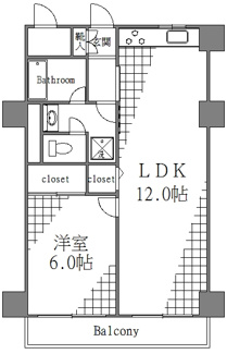 【間取り】 | ノートス扇橋