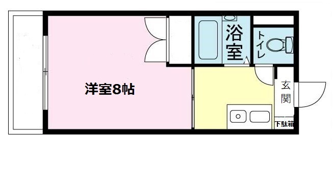 第15正田ビルの間取り|通常仕様