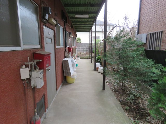 霞ヶ関マンションのエントランス