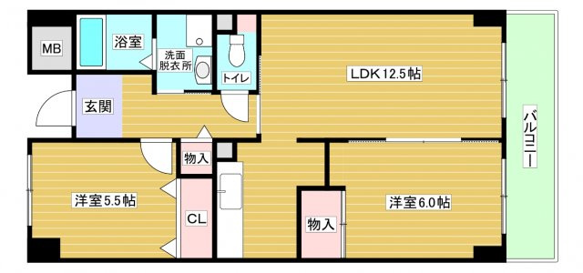 【間取り】 | グレイスケヤムラ
