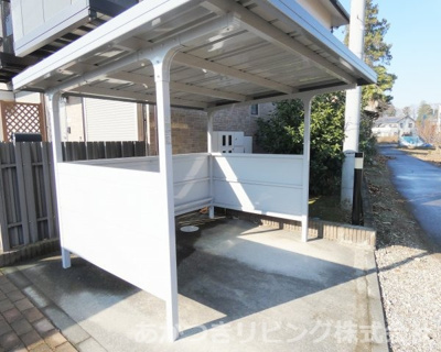 【その他共用部分】 | グランシャリオ　T&A 　Ⅱ | 敷地内駐輪場♪