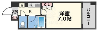 【間取り】 | エスリード新大阪第8 | 間取り