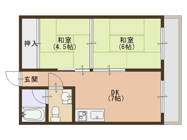 【間取り】 | メゾン井上