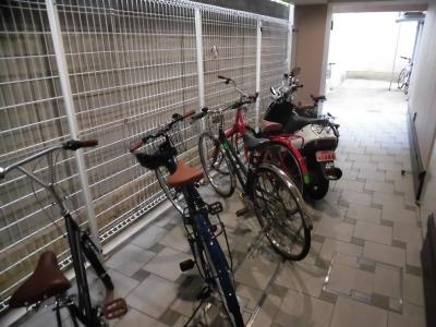 グランドソレーユの駐車場|駐輪スペース