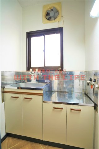 花畑駅前ビル【キャンペーン対象物件】のキッチン|キッチンでお料理をお楽しみください