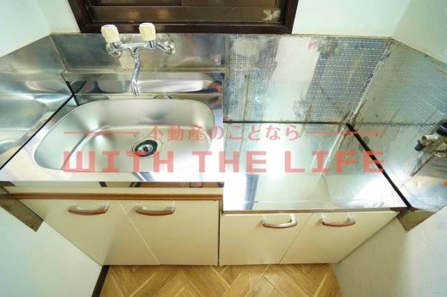 花畑駅前ビル【キャンペーン対象物件】のキッチン|キッチンでお料理をお楽しみください