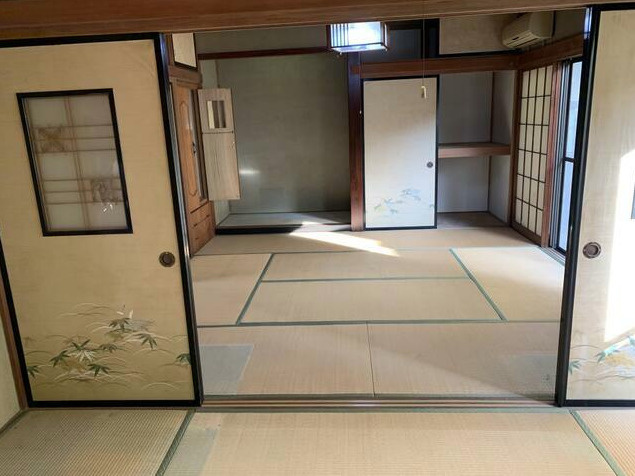 常総市豊岡町事務所付貸家の和室