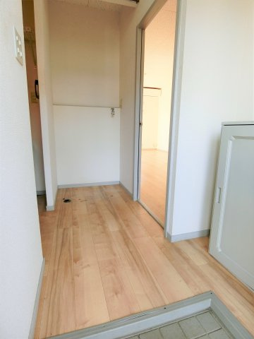 スカイハイツの玄関