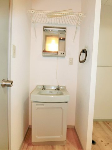 スカイハイツの洗面所