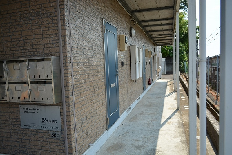 サニーホームハザマのエントランス|エントランス