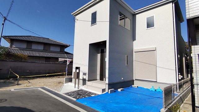 箕面市牧落新築戸建の外観