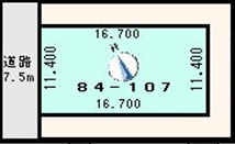 ◎釧路市貝塚4丁目　土地の土地図