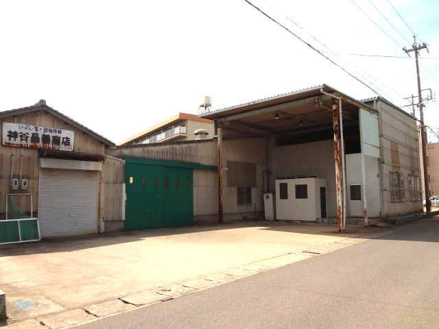 高浜市田戸町貸工場・倉庫の外観|東側