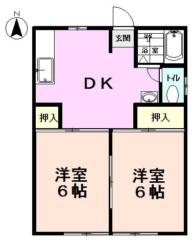 【間取り】 | 葵ハイツ