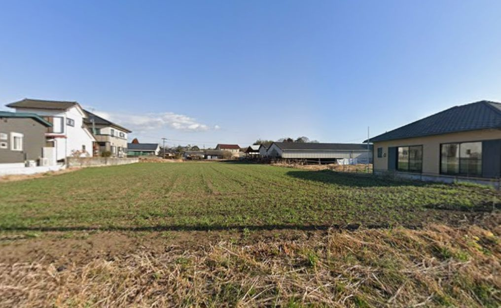 都城市志比田町の売地の外観