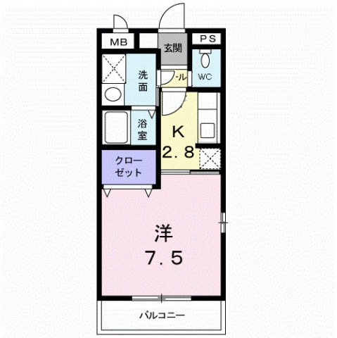 マヤラク大倉山の間取り