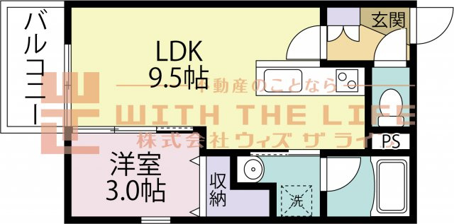 YOUR PLACE（ユアプレス）宮ノ陣【キャッシュバック対象物件】の間取り