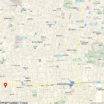 【地図】 | マイキャッスル新高円寺